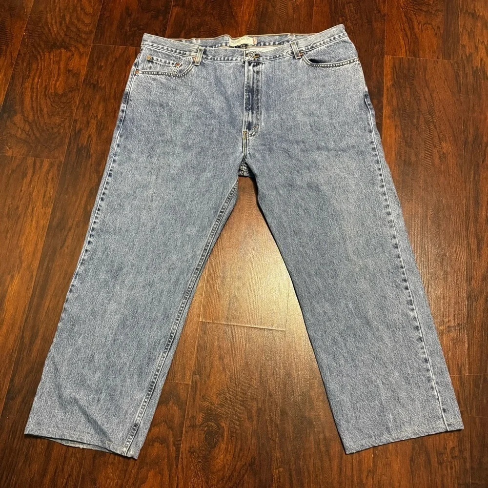 Levi's 505 Vintage y2k Light Blue Relaxed Jeans 44x30